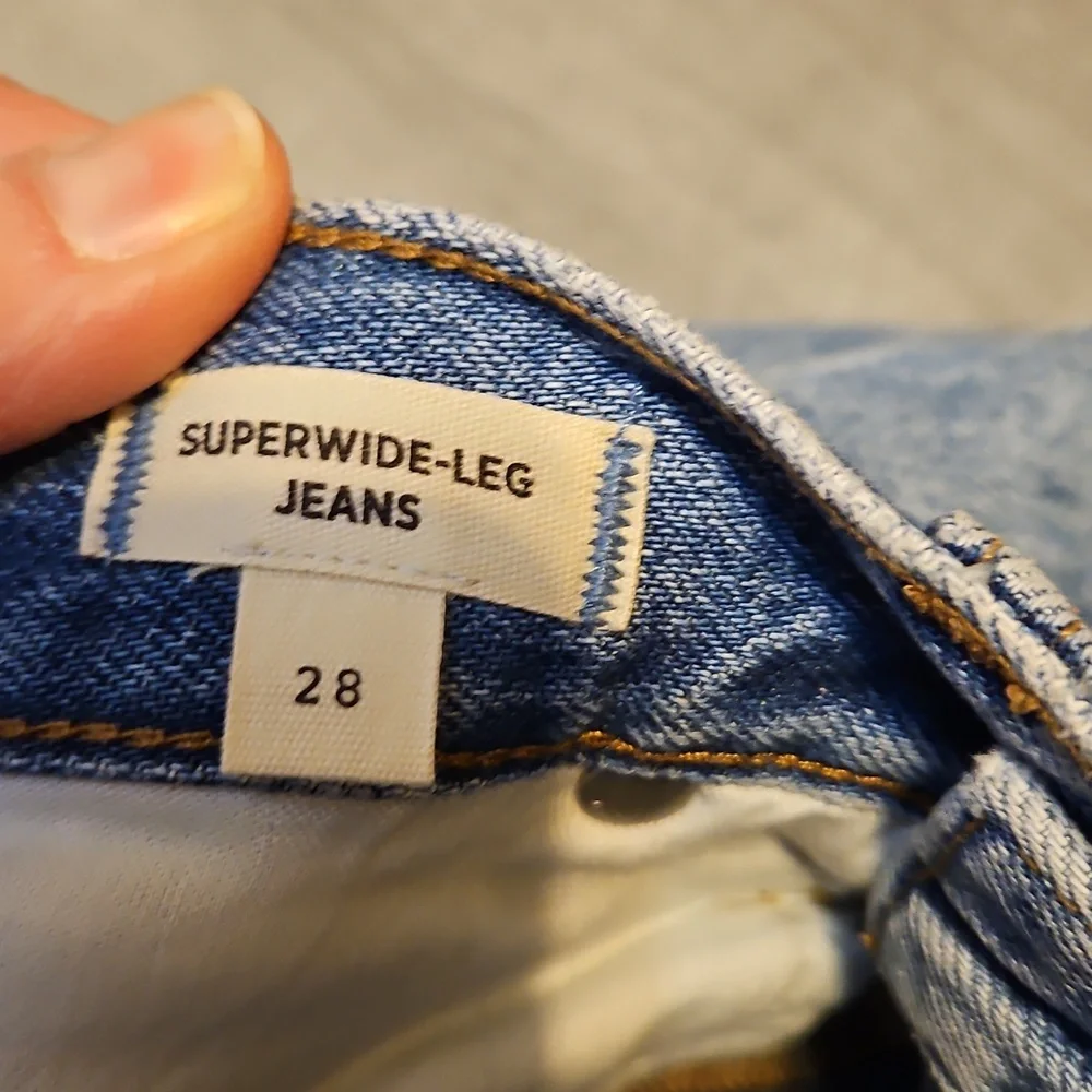 Madewell Super wide Jeans - Picture 4 of 5